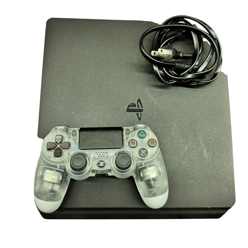 Sony PlayStation 4 PS4 Slim 500 GB Clear Controller